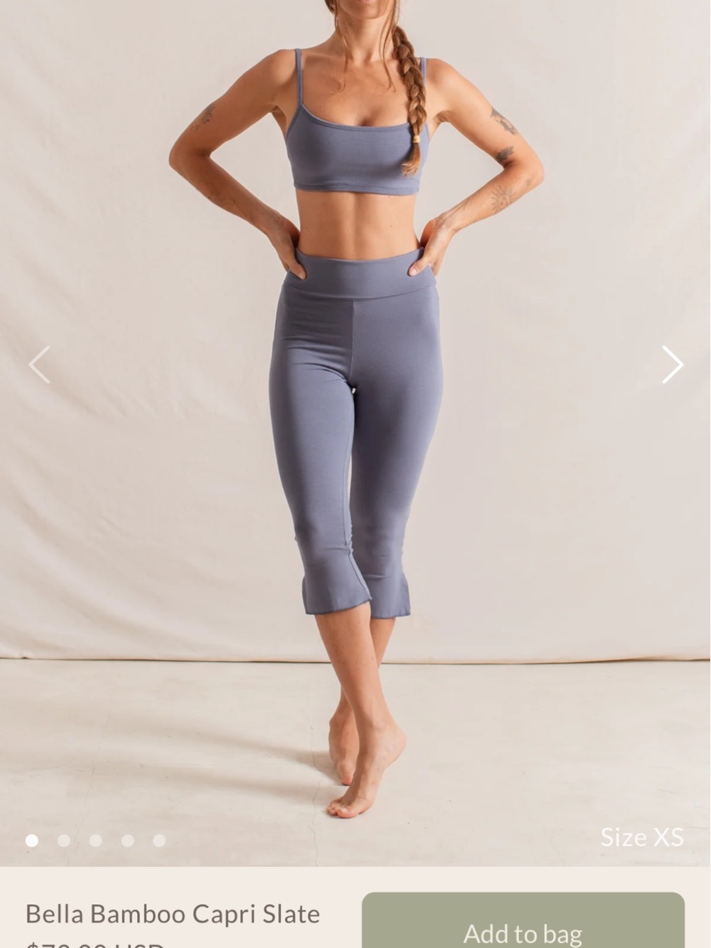 ISO- indigo luna Bella capris